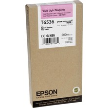 Epson T6536-C13T653600 Açık Kırmızı Muadil Kartuş