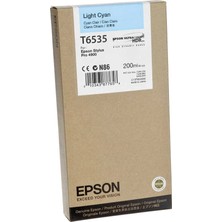 Epson T6535-C13T653500 Açık Mavi Muadil Kartuş
