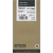 Epson T6531-C13T653100 Foto Siyah Muadil Kartuş