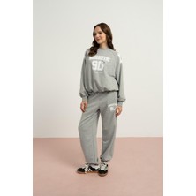 Loco Loco Kız Çocuk 7816  Kız Sweat Pantolon Takım