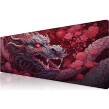 KlasseGear Klasse Pro - 10 Farklı Model Dikişli Kenar 90X40 cm Oyuncu Gaming Mouse Pad (Fury Longhua, 90X40 Cm)