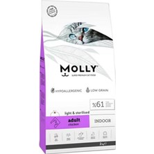 Molly Tavuklu Kısırlaştırılmış Kedi Maması 2 kg