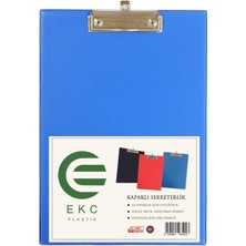 Hype Store Ekc Plastik - A4 Kapaklı Sekreterlik Mavi, Bloknot Yazı Tablası