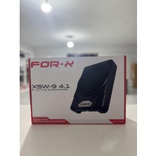 For-X Xsw-9 4.1 Koltuk Altı Aktif Subwoofer + 2 Hoparlör Bağlantılı