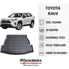 Badela 2019-2025 Toyota Rav4 Bagaj Havuzu 3D Kauçuk
