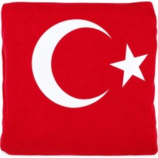 Viteksa Servis Kılıfı Likralı Türk Bayrağı Kırmızı Set Çantalı