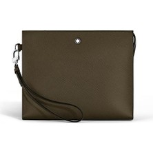 Montblanc MB221566 Mont Blanc Sartorial Khaki Clucth-El Çantası