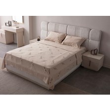 Cicim Home Lalina Çift Kişilik Punch Yatak Örtüsü Pike Takımı 6 Parça Premium