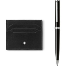 Montblanc 137793 Mont Blanc Pıx Tükenmez Kalem-Meisterstück 6cc Kartlık Hediye Seti