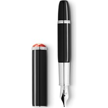 127801 Montblanc Heritage Rouge Et Noir "baby" Special Edition Siyah Dolma Kalem M