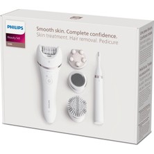 Philips Epilatör Serisi 9000 BRE740/90 Güzellik Seti, 12 Aksesuarla Birlikte