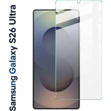 Powerfox Samsung Galaxy S26 Ultra Uyumlu Temperli Cam Ekran Koruyucu – 9h Sertlik | Hd Şeffaf | Darbe ve Çizilme Önleyici