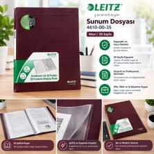 Leitz Sunum Dosyası 4610-00-76 Kahverengi 20 Sayfa