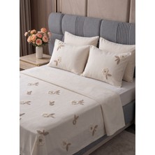 Cicim Home Lalina Çift Kişilik Punch Yatak Örtüsü Pike Takımı 6 Parça Premium