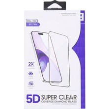 Bloominbag 5d Full Cover Temperli Cam iPhone 17 Air Ekran Koruyucu