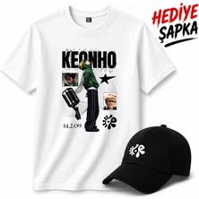 BarsDepo Keonho Cortıs Baskılı Tişört, Premıum Kalite Unisex Çocuk / Yetişkin (Şapka Hedıyelı)