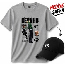 BarsDepo Keonho Cortıs Baskılı Tişört, Premıum Kalite Unisex Çocuk / Yetişkin (Şapka Hedıyelı)