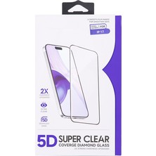 Bloominbag 5d Full Cover Temperli Cam iPhone iPhone 18/17 Ekran Koruyucu