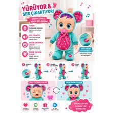Emzikli Ağlayan ve Yürüyen Oyuncak Bebek