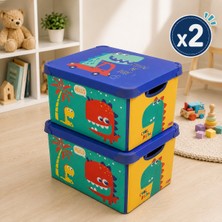 Empressco Style Box Dude Dekoratif Oyuncak Kutu Seti - 2x 20 Litre
