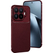 Zenviaa Newface Xiaomi Mi 17T Auto Focus Karbon Kapak - Bordo ZENVIAAC12