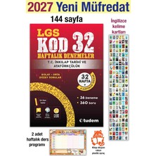 Tudem 8. Sınıf 2027 Lgs Kod 32 Haftalık Denemeler Inkılap Tarihi ve Atatürkçülük Soru Bankası