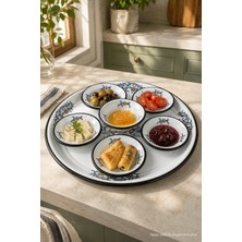 İnci Emaye 7 Parça Batdal Boy Emaye Kahvaltı Seti, Sunum, Kahvaltı Tabağı