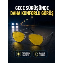 Evgereçlerim Damla Model Anti Far Gece Sürüş Gözlüğü