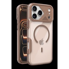 İlk El Grup Apple Iphone 13 Pro Kılıf Pars Lens Yüzüklü Silikon - Gold