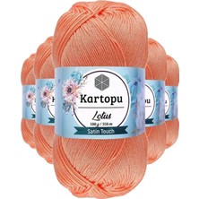 İlk El Grup 5 Adet Lotus Bikini Büstiyer Bluz Örgü Ipi  K218 Somon