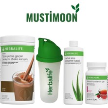 Herbalife Mutlu Set Çikolatalı Shake+Aloevera+Ahududu 50GR Çay