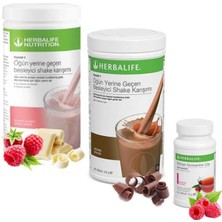 Herbalife Ahududu Shake 1 - Çikolata Shake 1 - Çay Şeftali - Thermo Complete