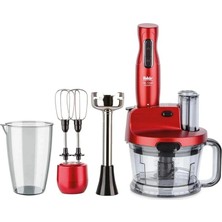 Fakir Mr Chef Quadro Rouge Blender Seti