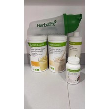Herbalife 1 Adet Muzlu Shake 1 Adet Vanılyalı Shake Aloe ÇAY102 gr Sahker