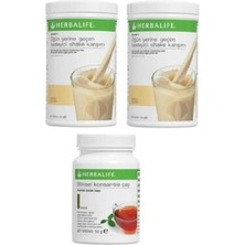 Herbalife Formül 1 Öğün Yerine Geçen Besleyici Shake Karışımı Vanilya Aromalı + Bitkisel Konsantre Çay Klasik