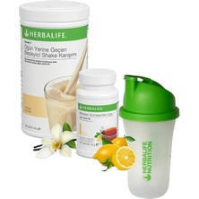 Herbalife Shake Vanilya 550 gr + Çay Limon 50 gr + Shaker
