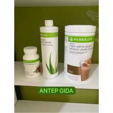 Herbalife Aloeveralı Set Shake Çikolata 550 gr Aloe 473 ml Limon Çay 50 gr