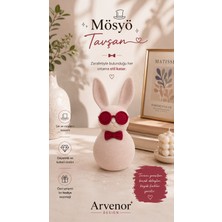 Arvenor Mösyö Tavşan | 15CM | Dekoratif Figür | 3D Baskı