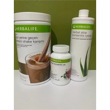 Herbalife Ekonomik Set ( Shake Çikolata 550 Gr. - Aloe 473 Ml.. - Limon Çay 50 Gr. )