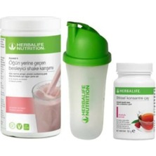 Herbalife Formül 1 Ahududu Beyaz Çikolatalı Shake / Ahududulu Aromalı Konsantre Çay 50 Gr/shaker