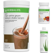 Herbalife 1 Adet Shake, 1ADET Bitkisel Konsantre Çay 50G Şeftali, 1ADET Herbal Aloe Konsantre Içecek