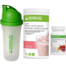 Herbalife Ahududulu Shake Şeftalili 50G Çay Shaker