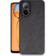 İlk El Grup Realme 12 Lite Kılıf Aras Deri Kapak - Siyah