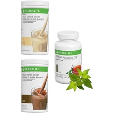 Herbalife Shake Vanilyalı 1 Adet, Çikolatalı Shake 1 Adet ve Klasik Çay 100GR 1 Adet
