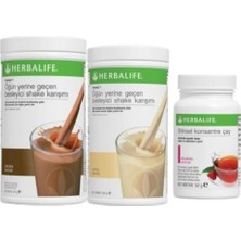 Herbalife Başlangıç Seti-4 Vanilyalı Shake Çikolatalı Shake 50G Ahududulu Çay