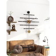 St. Morritz Pendulo Minimalist Duvar Saati Dekoratif Metal (Mobilya) Duvar Saati