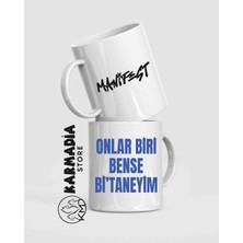 Karmadia Store Manifest Onlar Biri Bense Bi'taneyim Kupa/bardak