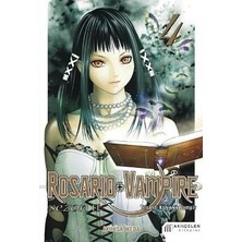 Akılçelen Kitaplar Rosario+Vampire-Tılsımlı Kolye ve Vampir-Sezon 2 Cilt 4