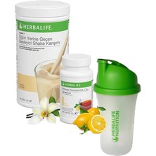 Herbalife Shake Vanilya 550 gr + Çay Limon 50 gr + Shaker