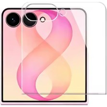 Nanospace Samsung Galaxy Z Flip 8 Uyumlu Nano Esnek Arka Cam Ekran Koruyucu